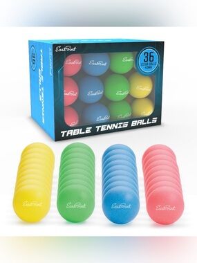 Eastpoint Penn Colored Table Tennis Balls
- 36pk